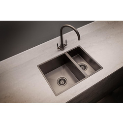 Maine / Maine Ullswater Gunmetal Kitchen Sink 1.5 Bowl