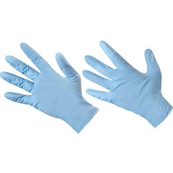 Maverick Safety / Maverick Safety Disposable Blue Powder-Free Gloves X Large