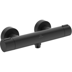 Ideal Standard ALU+ Ceratherm Thermostatic Shower Bar Mixer Valve Silk Black