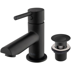 Ebb and Flo / Ebb + Flo Pentle Cloakroom Mono Mixer Tap Matt Black