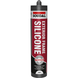 Soudal / Soudal Trade Exterior Frame Silicone 270ml Grey