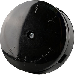 Wessex Electrical / Wessex Junction Box 4 Terminal Black