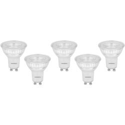 Wessex Electrical / Wessex LED GU10 Dimmable Glass Bulbs 3W Cool White 345lm