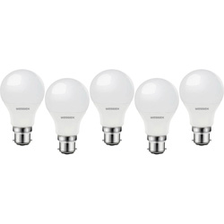 Wessex Electrical / Wessex LED A60 GLS Dimmable Bulbs 5.9W BC Warm White 806lm