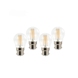Wessex Electrical / Wessex LED Filament Mini Globe Bulb Lamps 1.8W BC Warm White 250lm