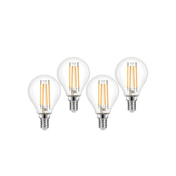 Wessex Electrical / Wessex LED Filament Mini Globe Bulb Lamps 1.8W SES Warm White 250lm