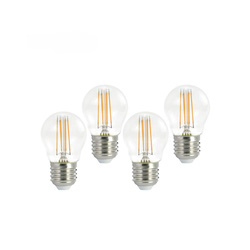 Wessex Electrical / Wessex LED Filament Mini Globe Bulb Lamps 1.8W ES Warm White 250lm