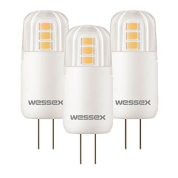 Wessex Electrical / Wessex LED G4 Capsule Lamps SMD 1.6W Cool White 200lm