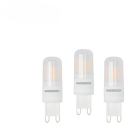 Wessex Electrical / Wessex LED G9 Dimmable Capsule Lamps 2.2W Warm White 300lm