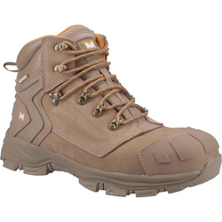 Maverick Safety / Maverick Force Waterproof Safety Boots Stone Size 8