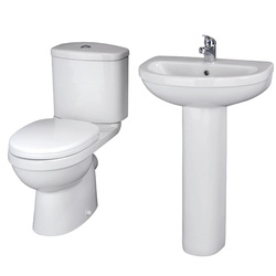 Nuie / nuie Ivo Cloakroom Suite 1 Tap Hole