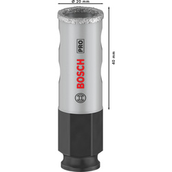 Bosch / Bosch PRO Tile PC Plus Hole Saw 20mm