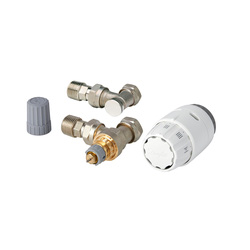 Danfoss / RAS-C2 TRV & Lockshield 15mm Angled