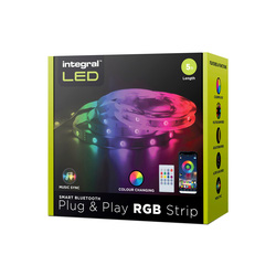 Integral LED / Integral LED Plug & Play RGB Light Strip Kit IP54 Bluetooth & Remote Control