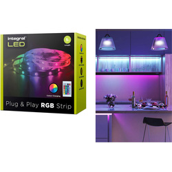 Integral LED / Integral LED Plug & Play RGB Light Strip Kit IP54 Remote Control