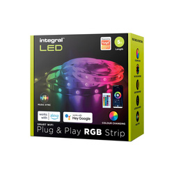 Integral LED / Integral LED Plug & Play RGB Light Strip Kit IP54 Wi-Fi & Remote Control