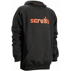 Scruffs / Scruffs Tamworth Logo Hoodie Black Medium