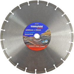 Toolpak / General Purpose Concrete & Stone Diamond Blade 300 x 20mm