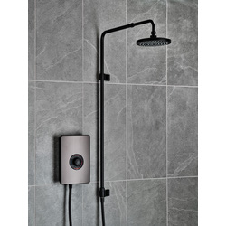 Triton Collection UNIQ Electric Shower Matt Black 9.5kW
