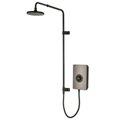 Triton Showers / Triton Collection UNIQ Electric Shower Pewter Effect 9.5kW
