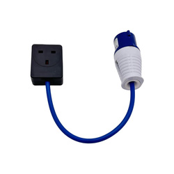 Wessex Electrical / Wessex Fly Lead Socket Convertor 13A-16A