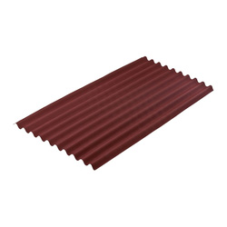 Onduline / Onduline Classic Bitumen Corrugated Roof Sheet Red 2000 x 950mm