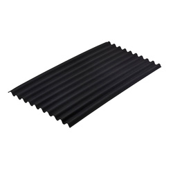 Onduline / Onduline Classic Bitumen Corrugated Roof Sheet Black 2000 x 950mm