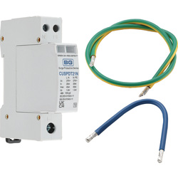 BG / BG SPD Wiring Kit with Neutral & Earth Wires, 1 X SPD T2 