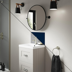Wetwall / Wetwall Alloy Double-Sided Bathroom Wall Panel Atlantic / Urban Grey 400 x 250mm