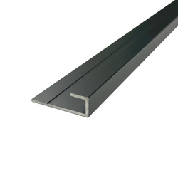 Wetwall / Wetwall Alloy Edge Profile Trim Matt Anthracite 3050mm