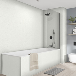 Wetwall / Wetwall Elite Bathroom Wall Panel Quartzo Bianco 2420 x 160mm
