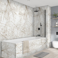 Wetwall Elite Bathroom Wall Panel Vienna White 2420 x 160mm