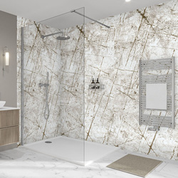 Wetwall Elite Bathroom Wall Panel Vienna White 2420 x 580mm