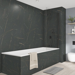 Wetwall / Wetwall Elite Bathroom Wall Panel Marbre Celeste 2420 x 160mm