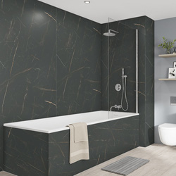 Wetwall / Wetwall Elite Bathroom Wall Panel Marbre Celeste 2420 x 580mm
