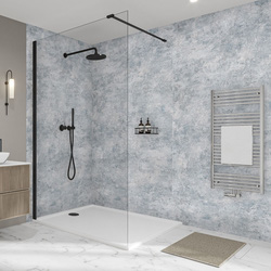 Wetwall / Wetwall Elite Bathroom Wall Panel Caliza 2420 x 580mm
