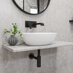 Wetwall / Wetwall Mermaid Vanity Worktop Industrial Concrete 1500 x 425mm