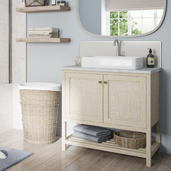 Wetwall / Wetwall Mermaid Vanity Worktop Brera Marble 1500 x 425mm