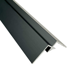 Wetwall / Wetwall Alloy Internal Corner Trim Matt Black 800mm