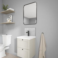 Wetwall / Wetwall Alloy Bathroom Wall Panel Fossil Stone 400 x 250mm
