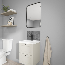 Wetwall / Wetwall Alloy Bathroom Wall Panel Tempesta 400 x 250mm