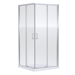Nuie / Nuie Rene Corner Entry Shower Enclosure 900mm x 900mm Chrome