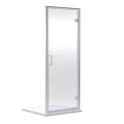 Nuie / Nuie Rene Hinged Shower Enclosure Door 760mm Chrome