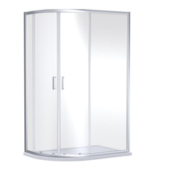 Nuie / Nuie Rene Offset Quadrant Shower Enclosure 1200mm x 800mm Chrome