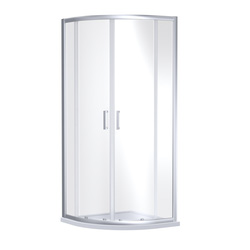 Nuie / Nuie Rene Quadrant Shower Enclosure 1000mm x 1000mm Chrome