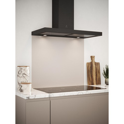 Splashback / Splashback Pale Beige Self-Adhesive Glass Kitchen Splashback 900 x 750mm