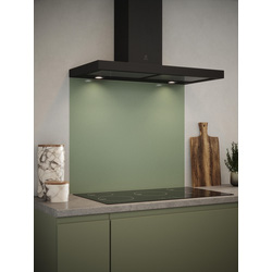 Splashback / Splashback Sage Green Self-Adhesive Glass Kitchen Splashback 900 x 750mm