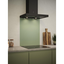 Splashback / Splashback Sage Green Self-Adhesive Glass Kitchen Splashback 600 x 750mm