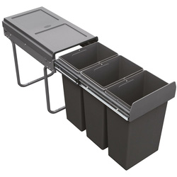 Hafele / Hafele Tek Pull Out Waste Bin 30L for 300mm Cabinet