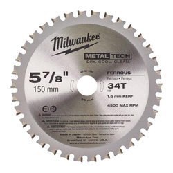 Milwaukee / Milwaukee Metal Circular Saw Blade 150 x 20 x 1.6mm 34T